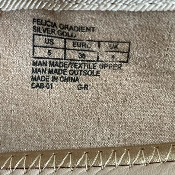 NWT Sam Edelman Felicia Gradient Ballerina Flats Size 5 - Picture 8 of 10